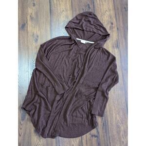 Out From Under long hooded cardigan L